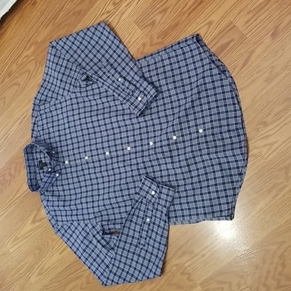 J crew black label lg tall button down shirt